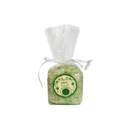 Šventinė druska voniai Aqua Amber Alyvuogė 300g