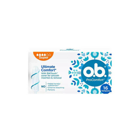 Tamponai O.B. ProComfort Super 16vnt