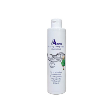 Plaukų šampūnas visai šeimai Aqua Amber 250ml