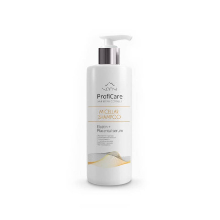 Micelinis plaukų šampūnas Sansi Elastin + Placental serum išsišakojusiems galiukams 400g