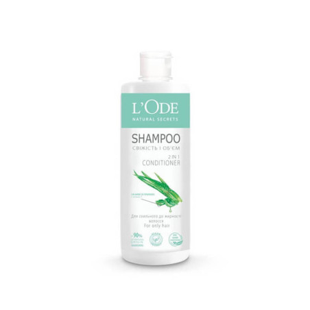 Šampūnas - kondicionierius 2in1 LODE riebiems plaukams 400g