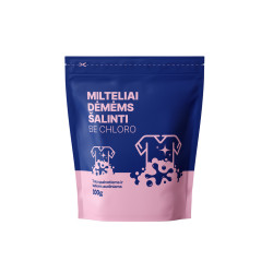 Milteliai dėmėms šalinti be chloro 100g