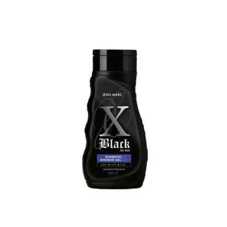 Šampūnas - dušo gelis X-BLACK 300ml