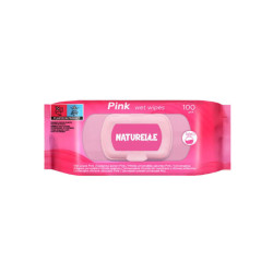 Drėgnos servetėlės Naturelle Pink 100vnt