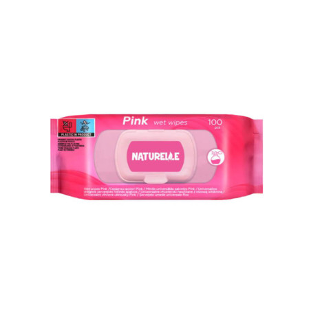 Drėgnos servetėlės Naturelle Pink 100vnt