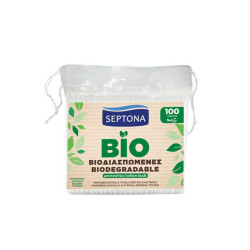 Higieniniai vatos pagaliukai Septona BIO 100vnt