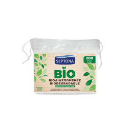 Higieniniai vatos pagaliukai Septona BIO 200vnt