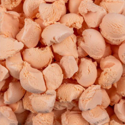 Liofilizuoti ledai COSMO SNACKS Braškiniai 50g