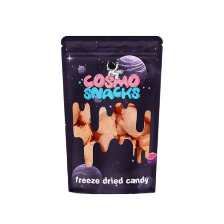 Liofilizuoti ledai COSMO SNACKS Braškiniai 50g
