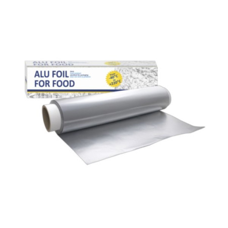 Aliuminio folija CLARINA 13 mikronų, 44cm, 1,5kg