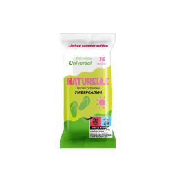 Drėgnos servetėlės  Naturelle Flame 15vnt