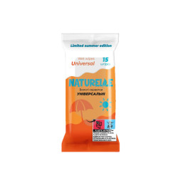 Drėgnos servetėlės  Naturelle Flame 15vnt