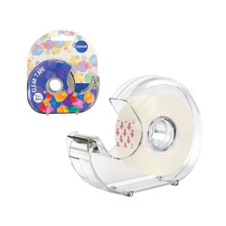 Lipni juostelė su nupjovėju 19mm x 33m