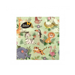 Stalo servetėlės Decor Džiunglės 33x33cm, 2 sluoksniai, 16vnt