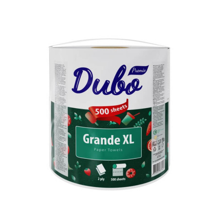 Popieriniai rankšluosčiai Divo Grande XL 500 lapelių, 2 sluoksniai