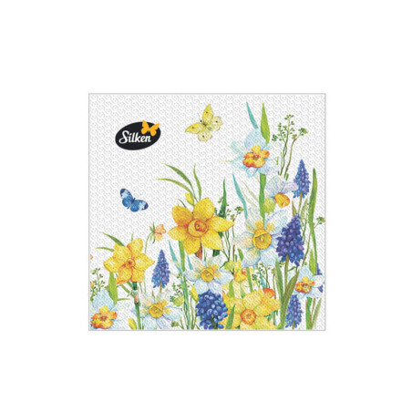 Stalo servetėlės Decor Narcizai 33x33cm, 2 sluoksniai, 16vnt