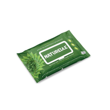Drėgnas tualetinis popierius Naturelle Alijošius 50vnt