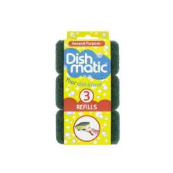 Dishmatic vidutinio šiurkštumo kempinės pakeitimui 3vnt