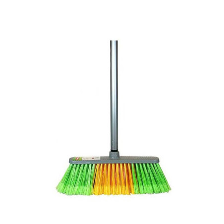 Grindų šluota su ilga rankena Sauber