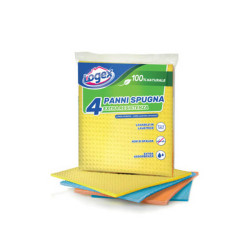 Šluostės - kempinės LOGEX drėgnos 4vnt