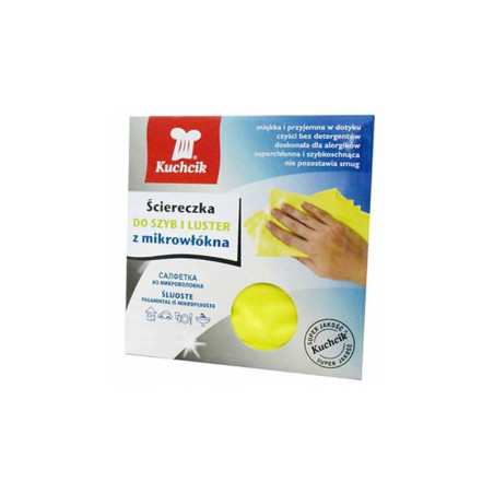 Mikropluošto šluostė langams Kuchcik 30x30cm 1vnt