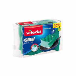 Profiliuota kempinė Vileda Glitz Pur Active 2vnt