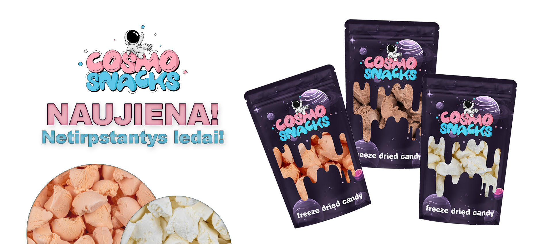 CosmoSnacks naujiena