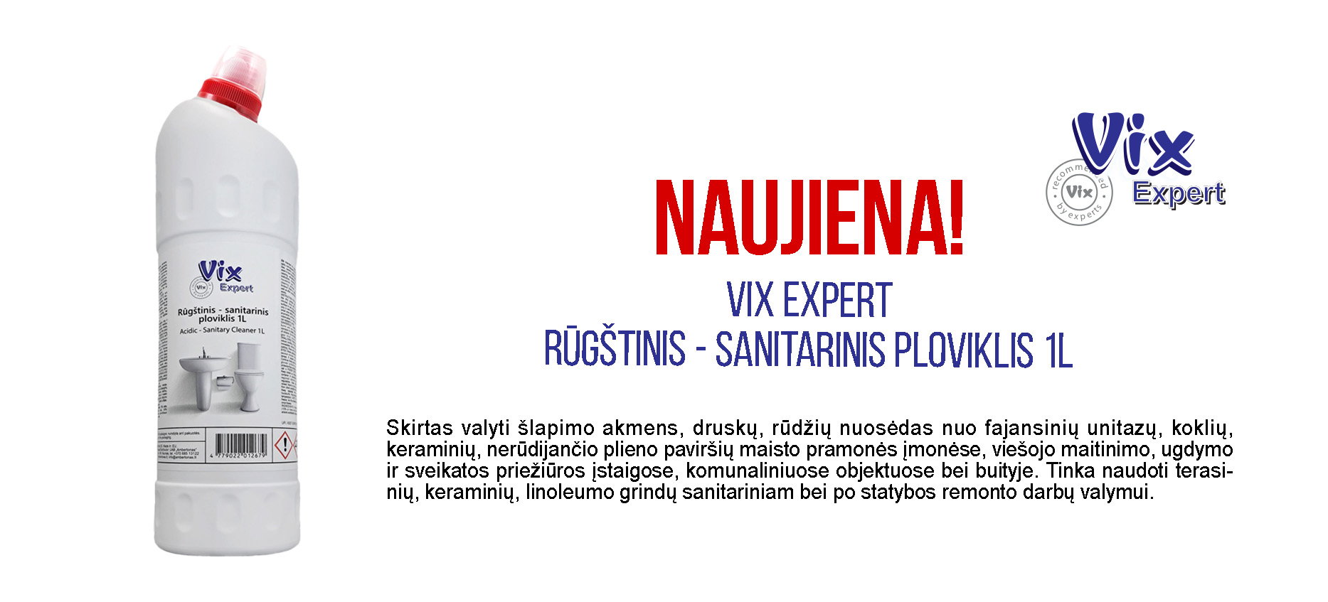 VIX expert naujiena